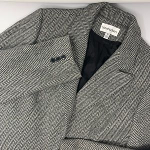 VINTAGE Bloomingdale's Women’s Wool Blazer Sz 16 R0